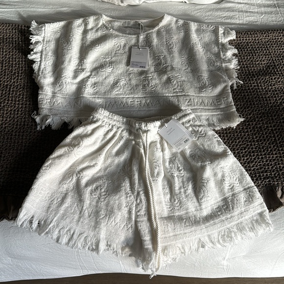 Zimmermann toweling top and shorts set - Picture 7 of 7
